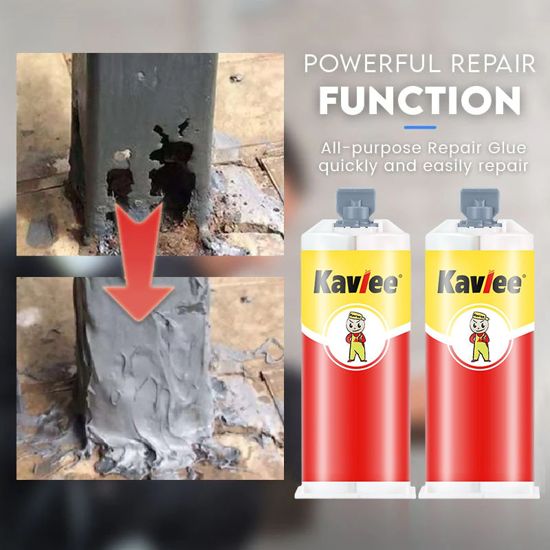 All-purpose waterproof repair glue for household and automotive fixes