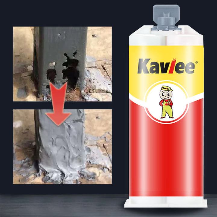 Quick-drying epoxy repair glue, ideal for industrial-grade bonding