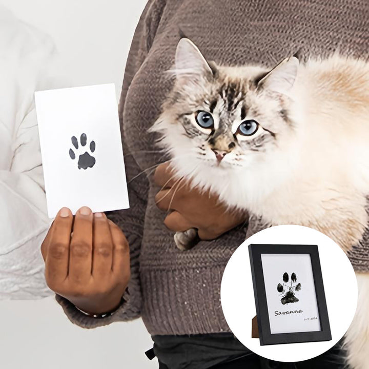 Easy-to-use Inkless Pet Paw Print Kit, create lasting animal memories