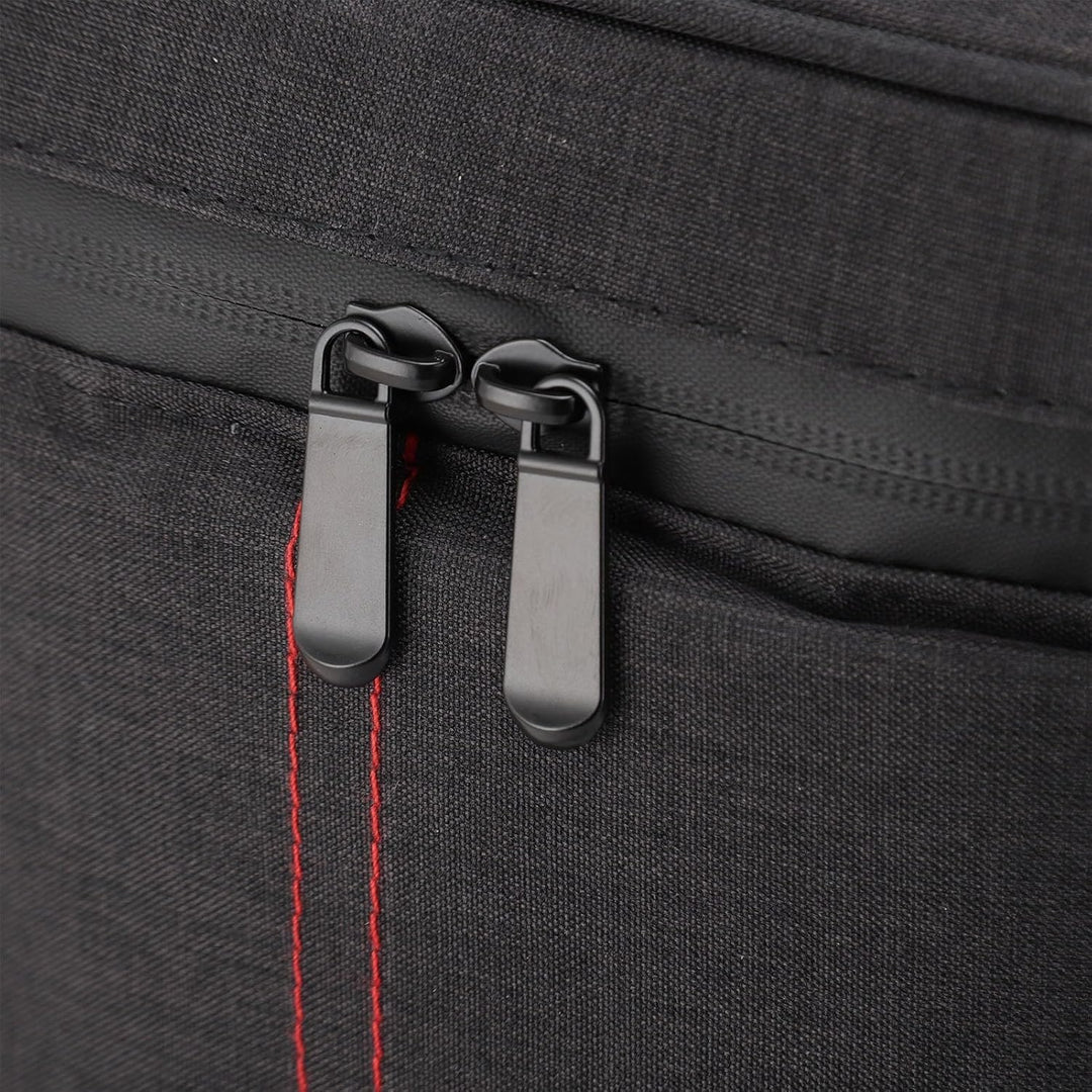 Durable insulated 2-bottle wine cooler tote bag, ideal beverage carrier for travel, outdoor picnics, and gifts.