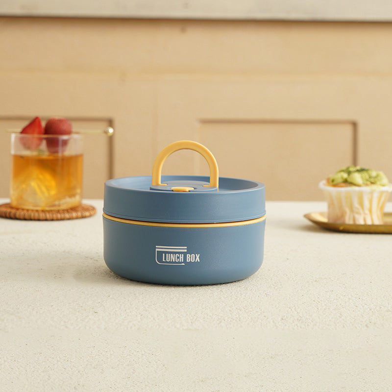 Modern design stainless steel thermal lunch container, a must-have for warm meals