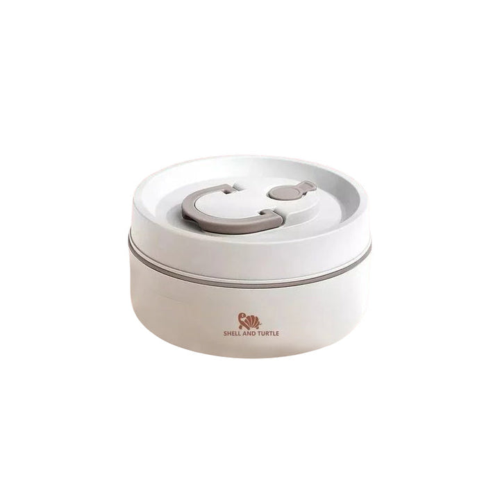 Multi-tier stackable thermal lunch box, perfect for portion control and warm food