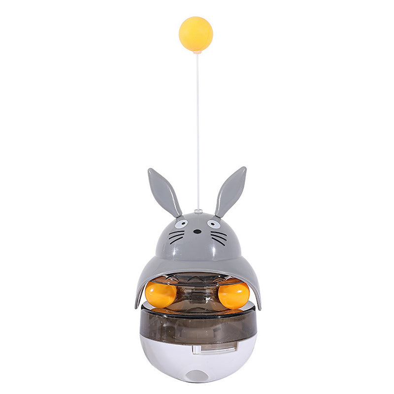 High-quality interactive pet feeder, tumbler design, for cats of all ages