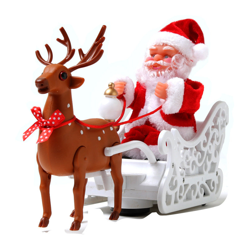 Santa in climbing action, musical and interactive, a fantastic Christmas toy gift