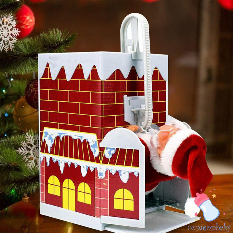Holiday decor: Climbing Santa, a festive musical toy that brings Christmas joy