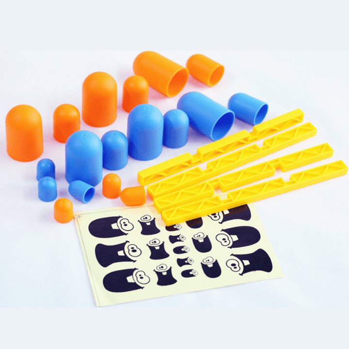 Tic-Tac-Toe board game set with all pieces, ready for family fun and strategic indoor entertainment