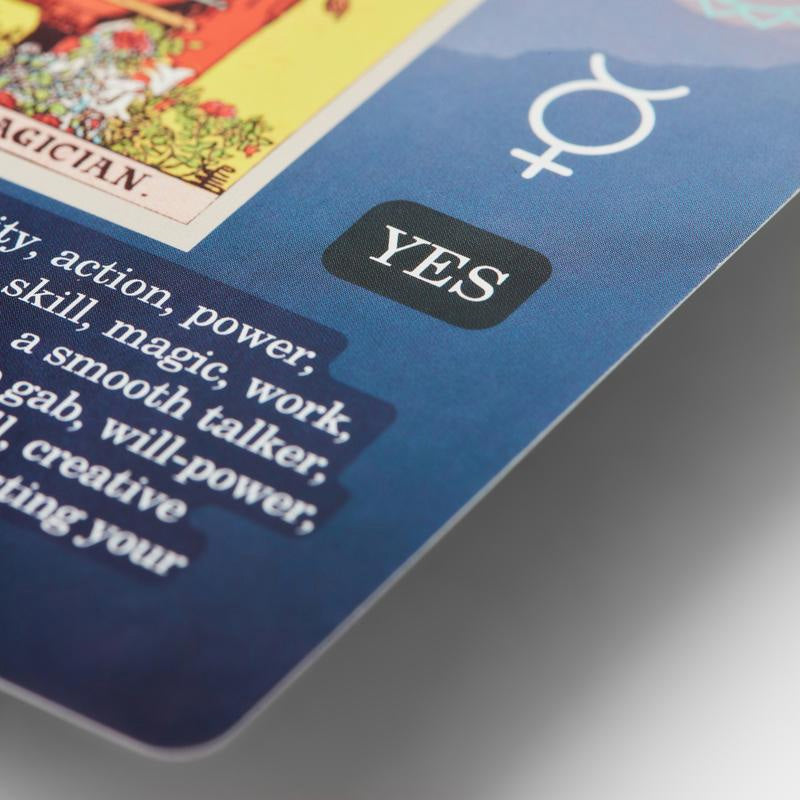 Intuitive Tarot Deck box, illustrating the branding and appeal for metaphysical gift ideas.