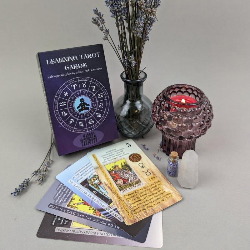 Spread of multiple Intuitive Tarot Cards on a fabric, perfect for a beginner-friendly reading.