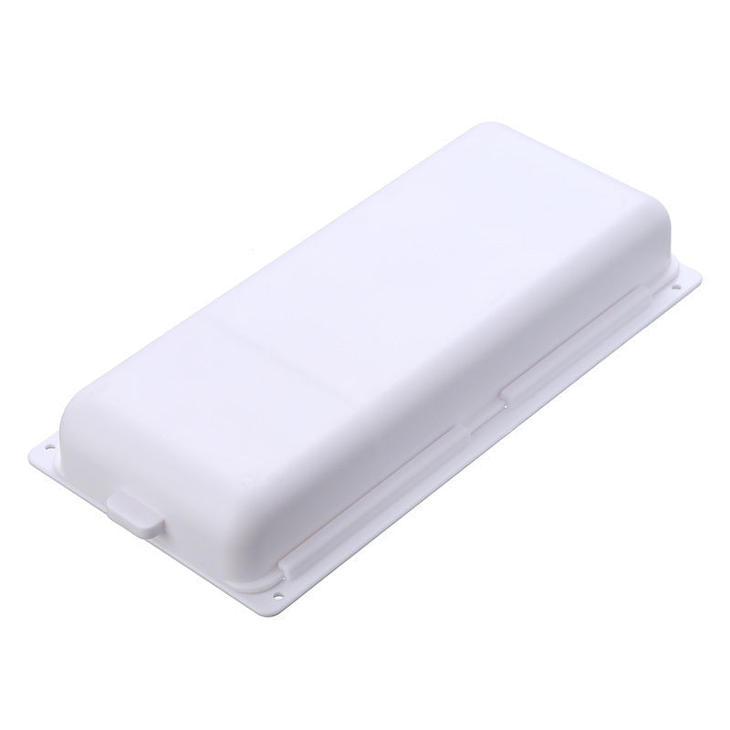 Two invisible under desk storage drawers side by side, showcasing a dual storage solution.