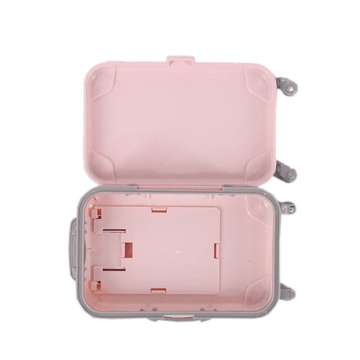 Large 18-inch doll travel suitcase, perfect toy luggage for kids' dolls & imaginative travel scenarios.