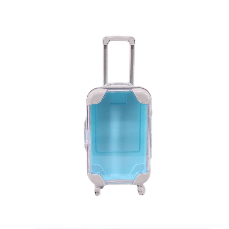 Fun 18-inch doll travel suitcase, kids' toy accessory for imaginative play, doll adventures, & playtime fun.