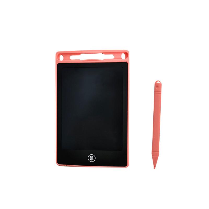 A vibrant red kids' LCD drawing tablet, ideal for young artists and as a fun educational gift.