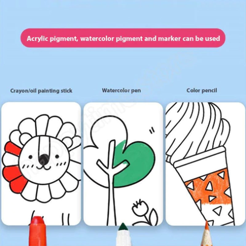 Large drawing paper roll for kids, self-adhesive, ideal for wall art and collaborative coloring activities