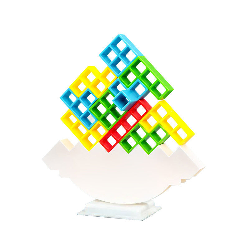Durable ABS plastic Swing Stack-Up Balance Toy, designed to withstand enthusiastic kids' play.