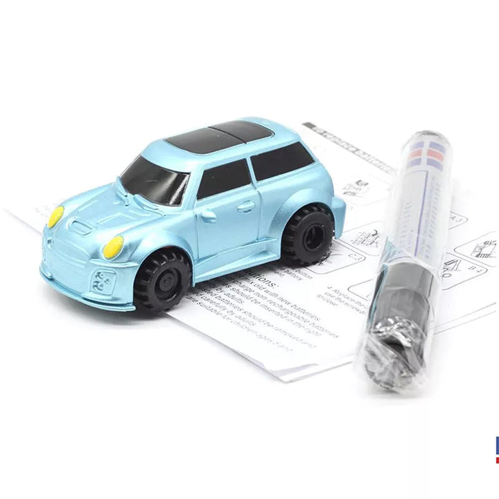 Inductive toy car, a fun and educational drawing toy for young kids