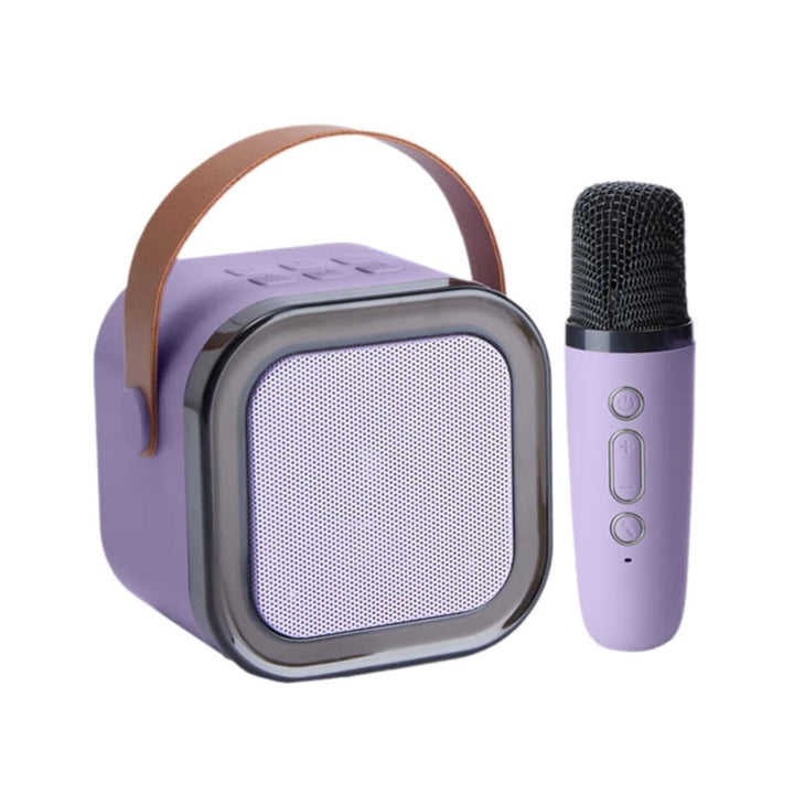 High-quality sound kids' mini karaoke machine, delivering clear vocals.