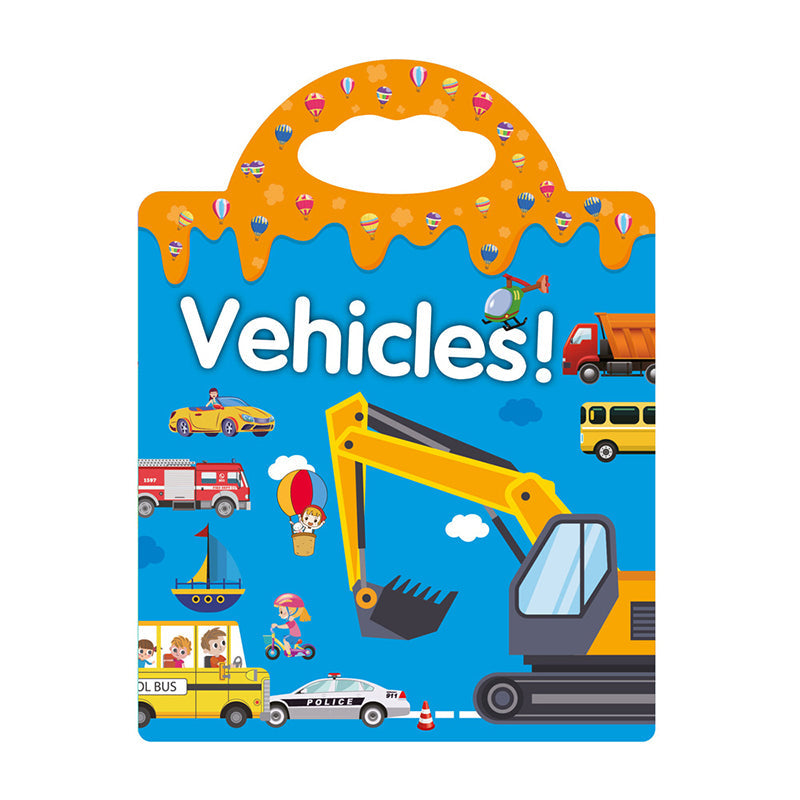 Educational kids toy: Reusable Sticker Book, offering hours of interactive and learning play
