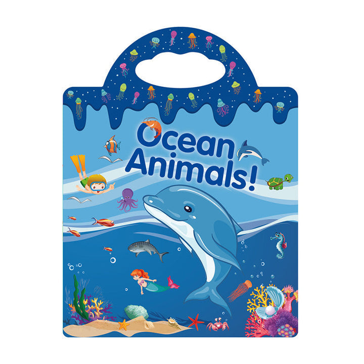 Kids Reusable Sticker Play Book, enhancing cognitive skills with fun, interactive activities