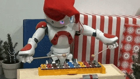Gesture-controlled robot for kids, promotes active, imaginative play and interactive learning.