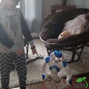 Rechargeable smart robot toy for kids, ensures continuous interactive fun and educational play.