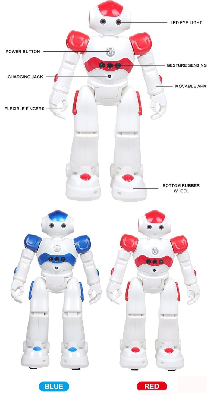 Dancing robot toy for kids, interactive and entertaining with music, a perfect smart toy.