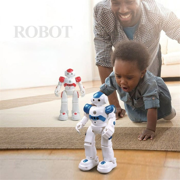 Learning robot toy for kids, combining education with interactive play, a great STEM toy.