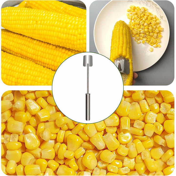 Versatile corn cob stripper and peeler, a must-have cooking gadget for home cooks