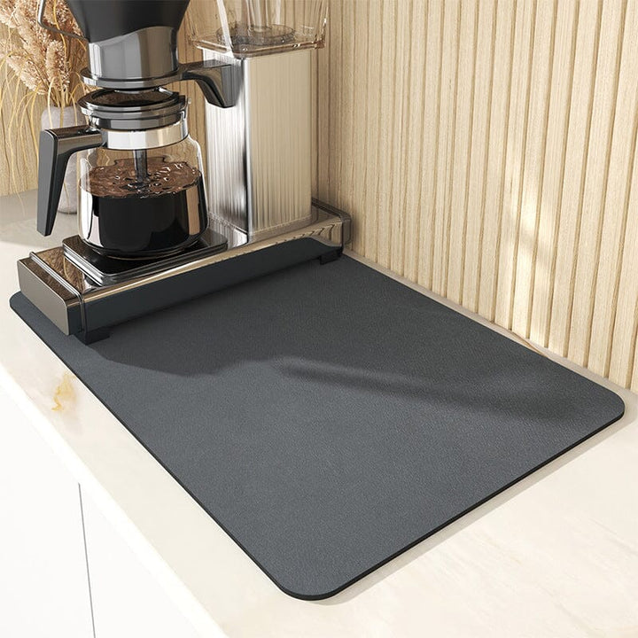 Home kitchen countertop mat, durable and non-slip, keeps surfaces dry
