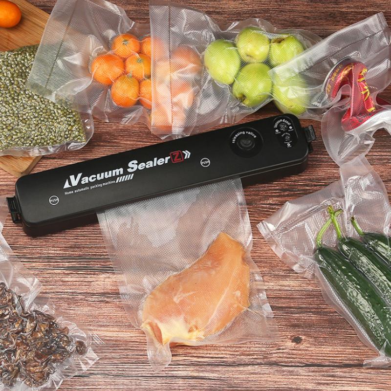 Sleek vacuum sealer with easy-to-use controls, an advanced food preservation solution.