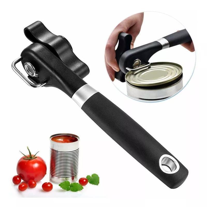 Ergonomic Kitchen Safe Edge Can Opener, a top kitchen tool for smooth-edge can opening and safe use.