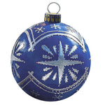 blue snowflake