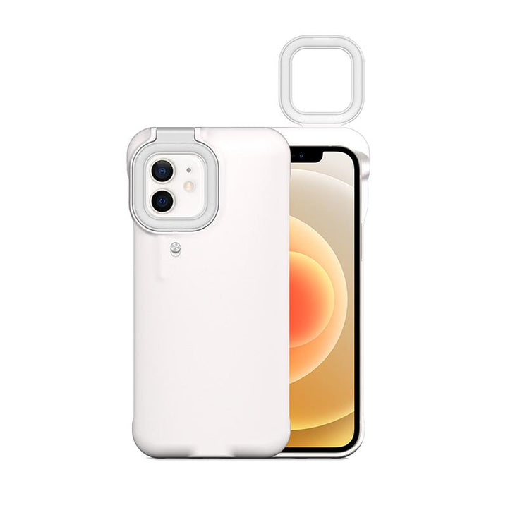 Portable LED light phone case, a must-have photography aid for social media enthusiasts and content creators