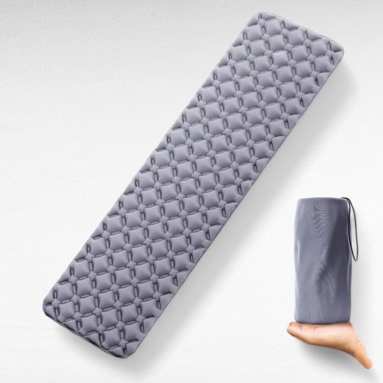 Durable, compact air mattress for camping, hiking, and all outdoor adventures.
