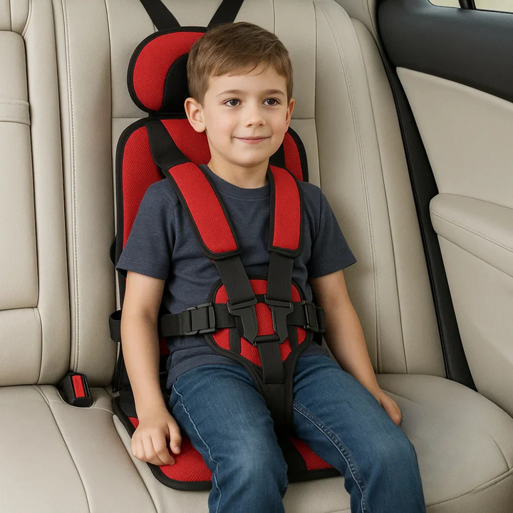 Kids' travel safety harness: secure and portable child restraint system for car journeys. A vital car accessory.