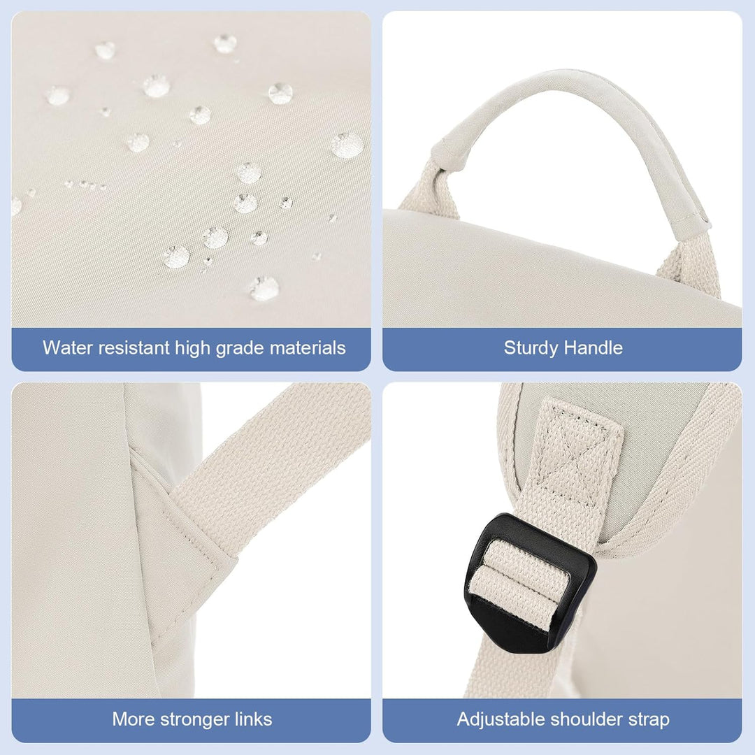Lightweight water-resistant laptop bag, suitable for travel & daily commute.