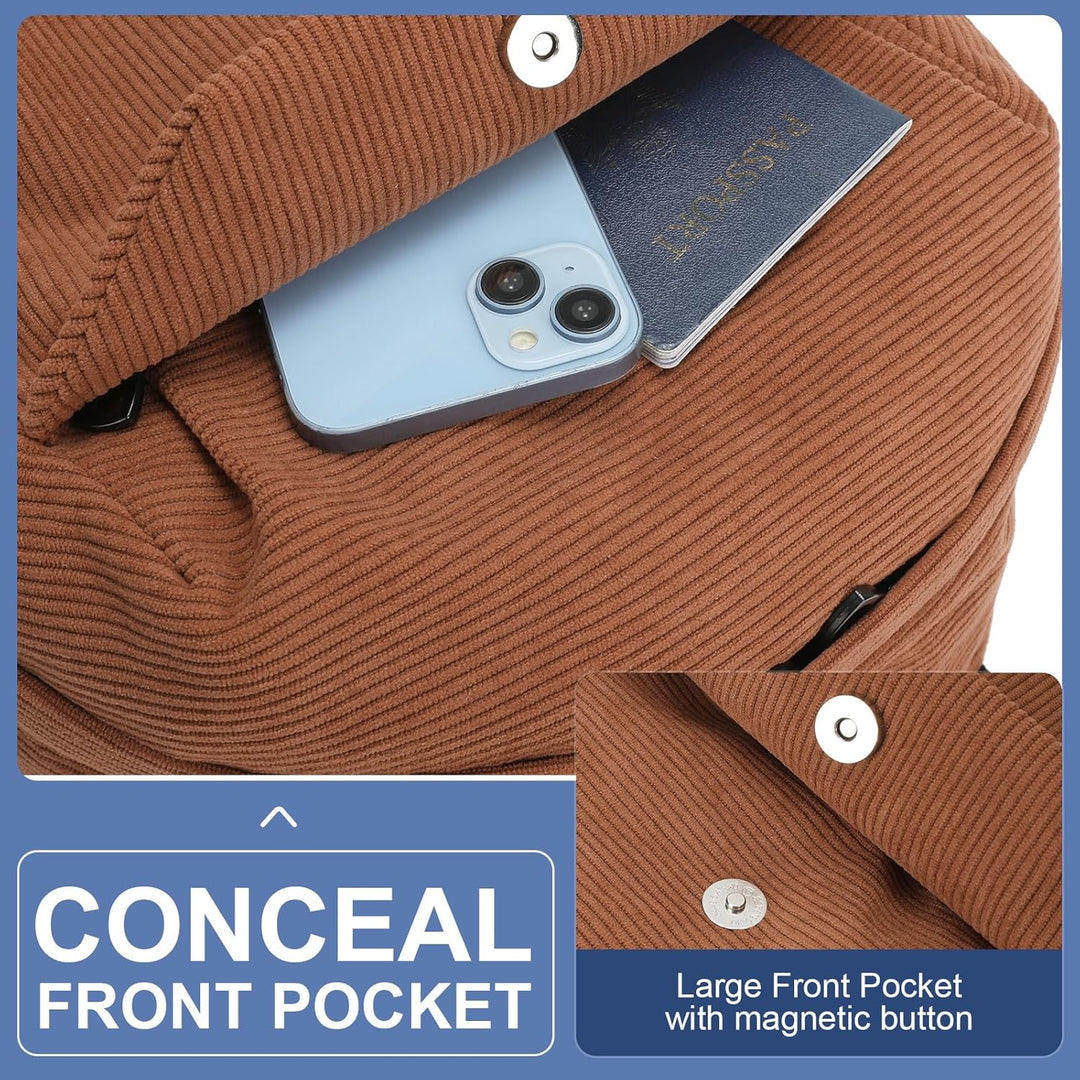 Water-resistant travel bag, lightweight & organized for efficient packing.