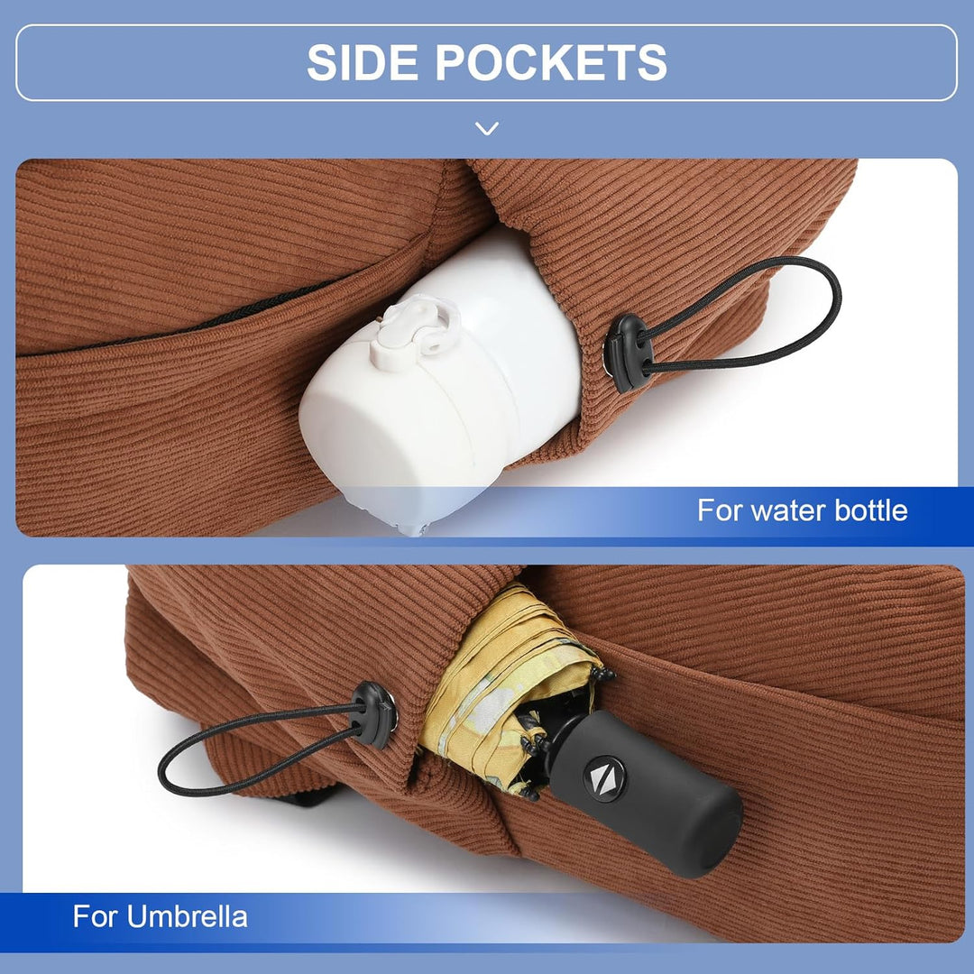 Unisex school & work backpack, water-resistant with smart compartment layout.