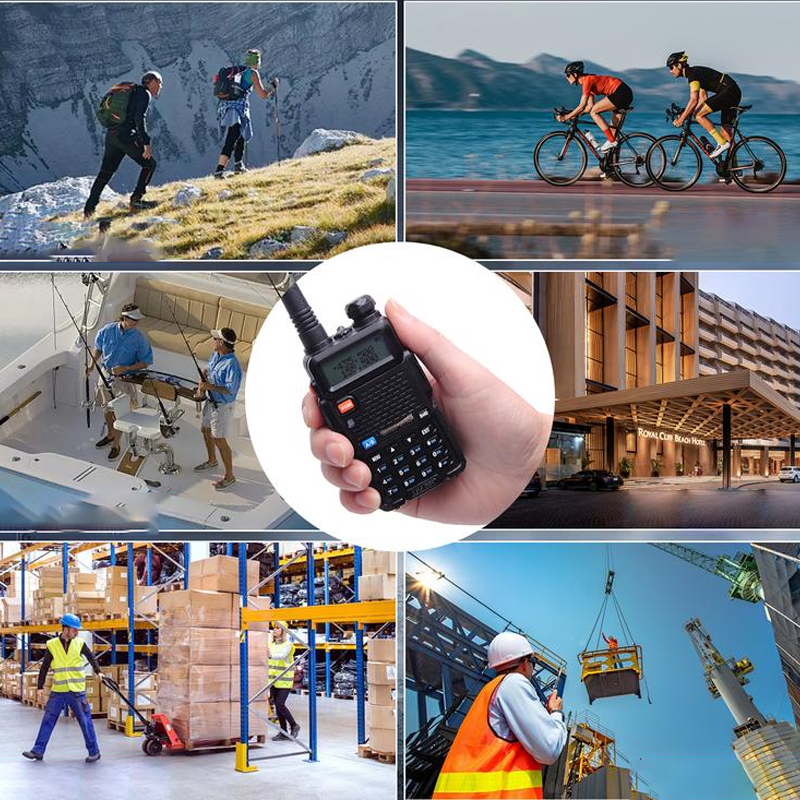 Sport & Outdoor walkie talkie with antenna, perfect for hiking and camping communication