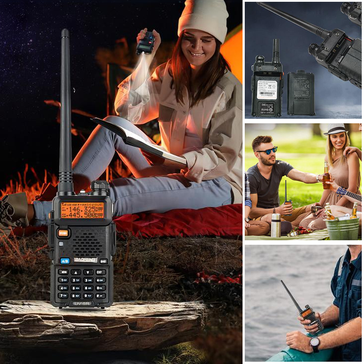 Emergency kit long range radio with a strong signal, ensuring safety in remote areas