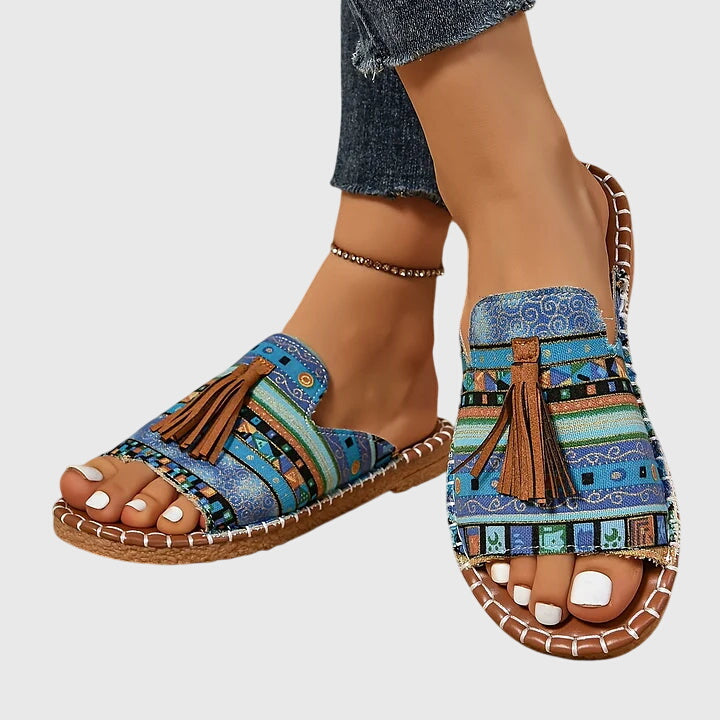 Comfortable Lorraine women's orthopedic sandals with arch support, providing pain relief for daily wear & walking.