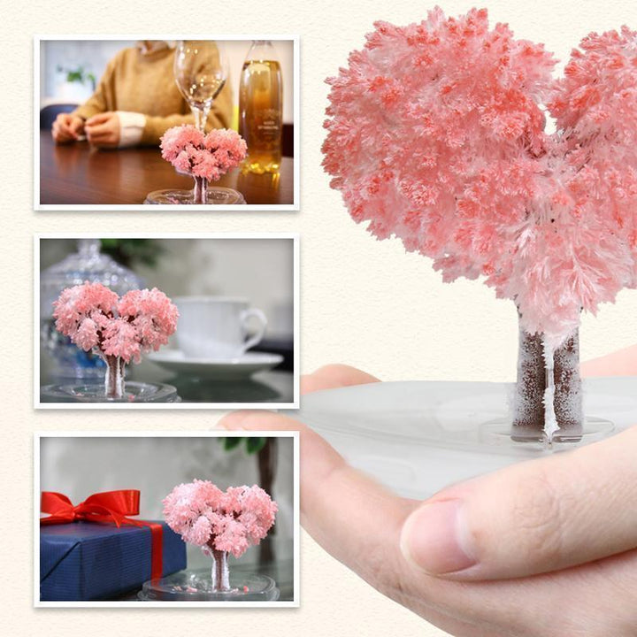 Magic Crystal Tree in a living room setting, adding a touch of novelty home decor