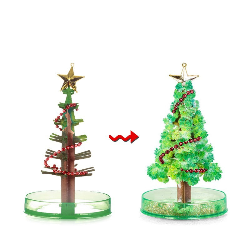 Gift-wrapped Magic Growing Crystal Tree Kit, an ideal present for any occasion, novelty