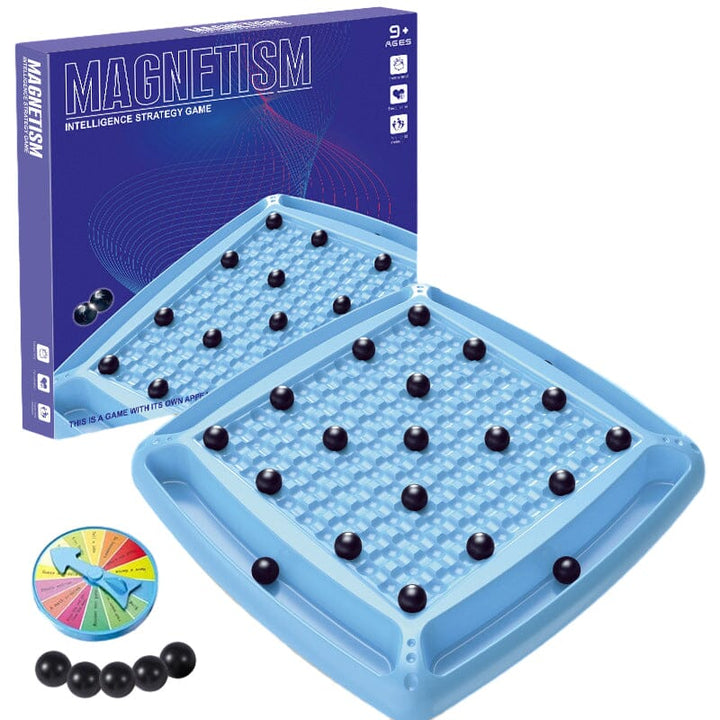 Magnetic Attraction Chess pieces in various shapes, illustrating their magnetic properties for strategic gameplay.