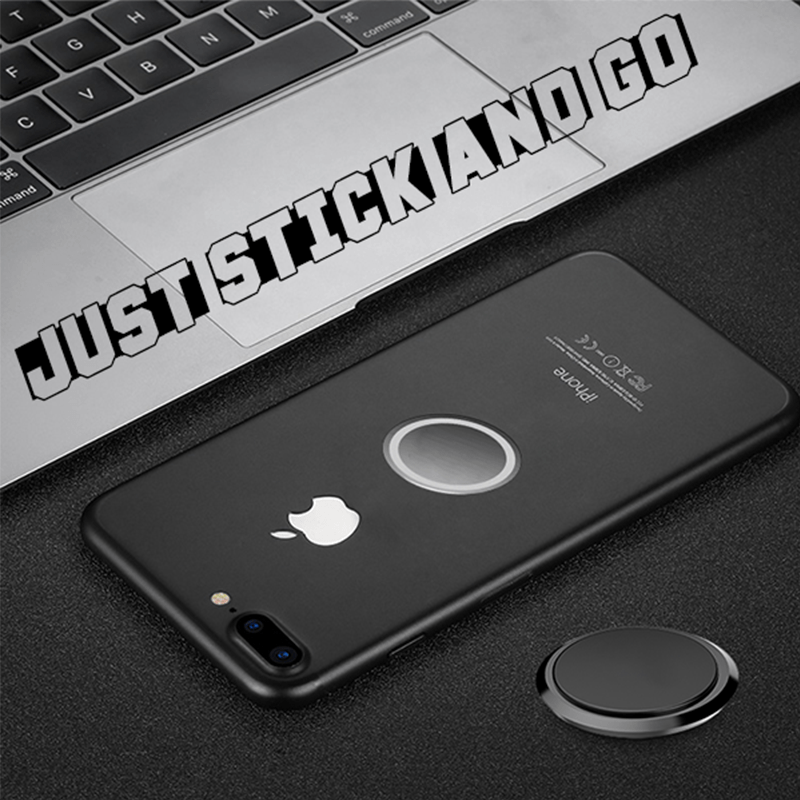 Smartphone securely attached to a magnetic car mount, showing full screen visibility. Hands-free car accessory.