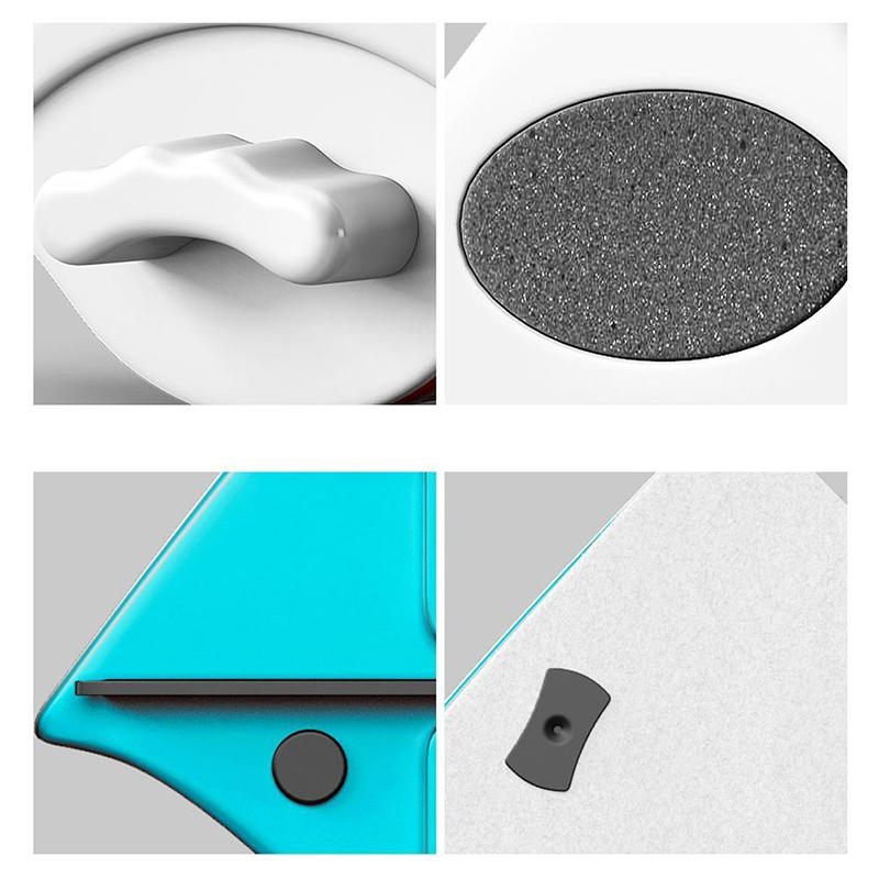 Compact magnetic window cleaning device for quick and thorough home window maintenance
