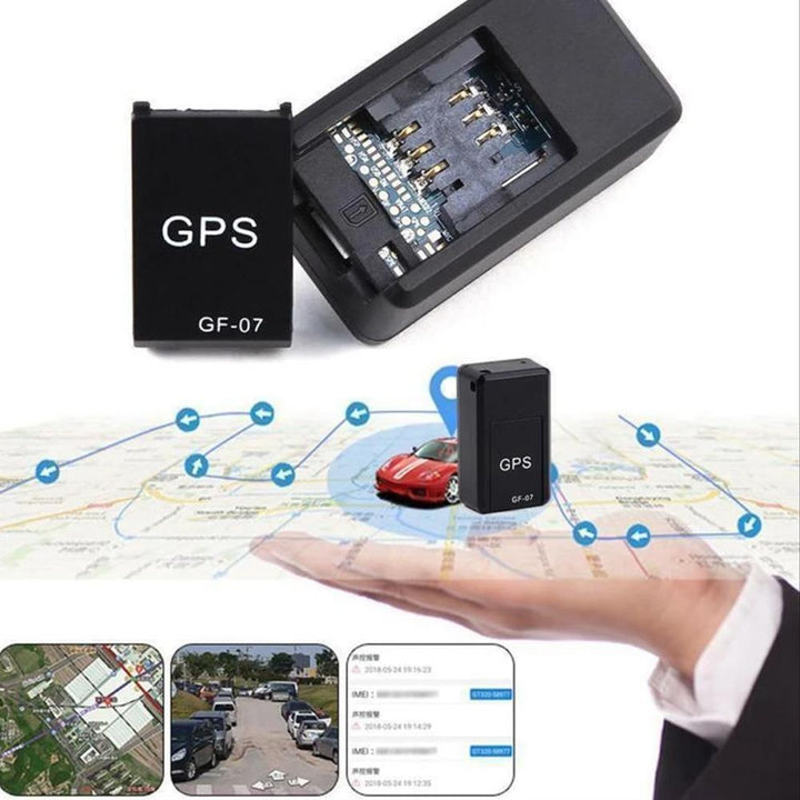 Miniature magnetic GPS tracker for vehicles, ensuring anti-theft protection and real-time tracking