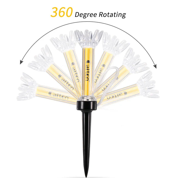 Durable golf accessories: 5 Magnetic Rebound Golf Tees for consistent golfing practice