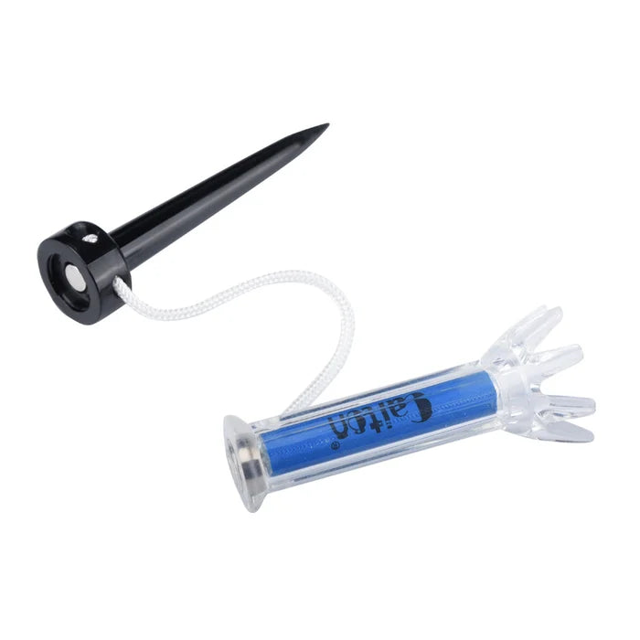 Innovative 5-piece magnetic rebound golf tee set for enhanced golfing durability