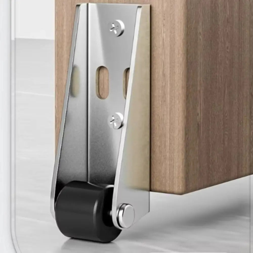 Heavy-Duty Silent Directional Furniture Caster Wheels for Cabinets & Tables