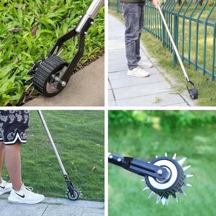 Durable manual lawn edger, easy-to-use garden tool for precise, neat lawn & driveway borders.